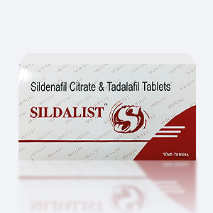 Sildalist (Sildenafil + Tadalafil) Sildalist 120 mg Packung mit Pillen